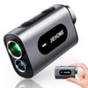 JIEHOME Golf OLED Laser Rechargeable Laser Distance Fastest Measurement Time In Elevation Measurement Image Golf Measuring Includes Dedicated Case