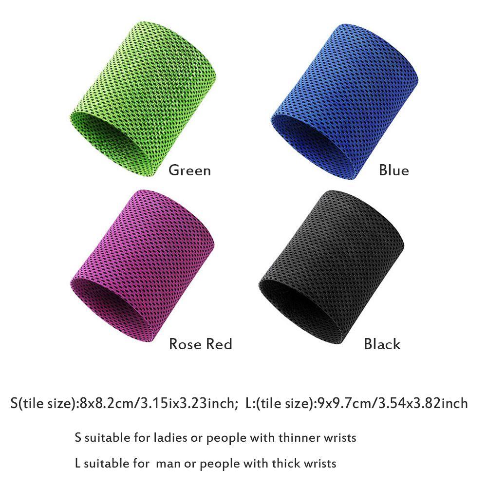 Wrist Support Protect Elastic Ice Cooling Wristbands Sport Wristbands Wrist Wraps Wrist Sleeve