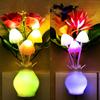 Vogue Led Night Lights Home Mushroom Night Lights Luminous Mushroom Lamp 7 Color Night Light US Plug Wall Lamp Induction