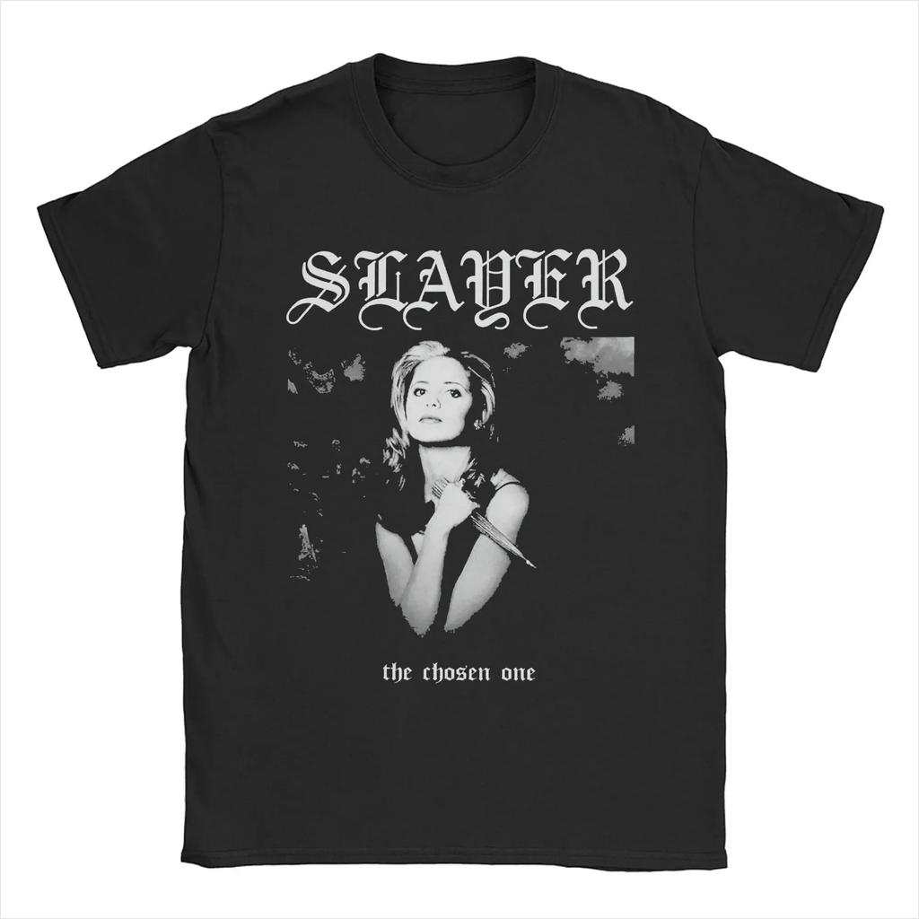 Buffys The Vampires Slayers Spike T Shirts For Women Novelty T-Shirt Round Collar Tees Short Sleeve Tops Graphic