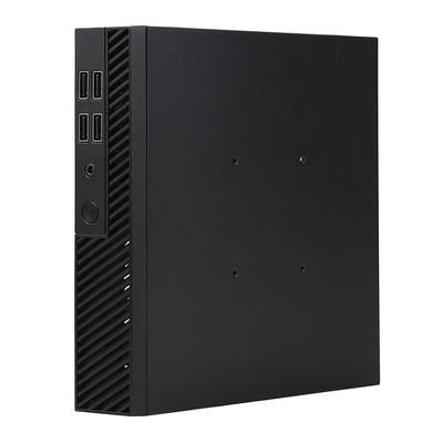 Корпус компьютера половинной высоты, компактный корпус Mini Itx с креплением Vesa для быстрого рассеивания тепла, портативный настольный компьютер для ПК