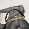 High Quality Handbag for Women 2024 New Retro and Fashionable Single Shoulder Shell Bag Niche Clip Crossbody Bag