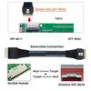 Oculink PCIe 8i 8i 8x Slimline SSD Data Active Cable 50cm PCI-Express SFF-8611 - SFF-8654