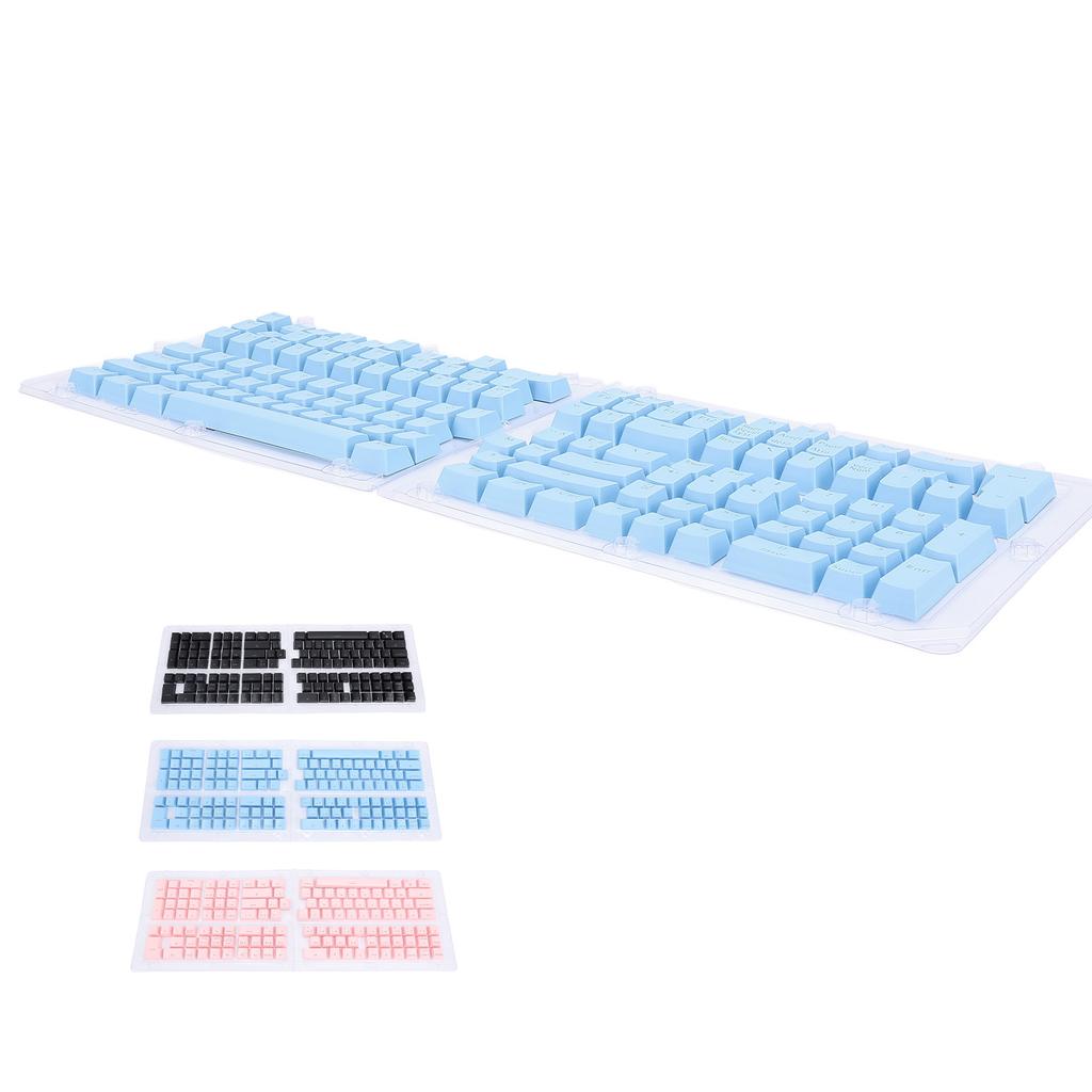 132 Keys French Keyboard Keycaps Minimalist Mechanical Keyboard Keycaps for 61 64 68 84 87 96 98 100