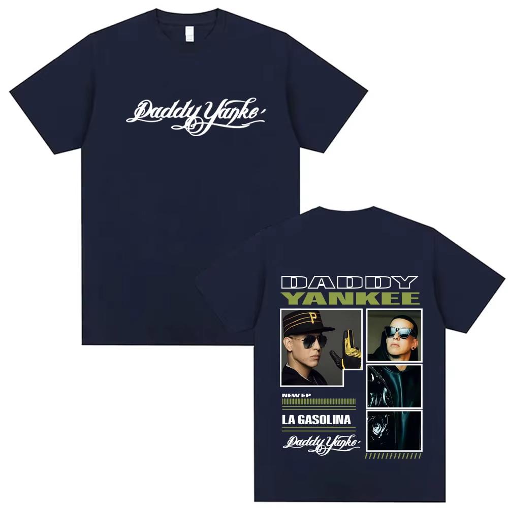 Rapper Daddy Yankee Album Tour Merch T Shirts Mens Clothing Retro Street Hip Hop Tshirt Unisex 100 Cotton Tee Shirt