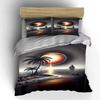 Sunset, palm trees, sailboat. Bedding sets Duvet cover sets Duvet covers Pillowcases(1*Duvet Cover 2*Pillowcases without duvet insert)