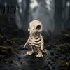 Жуткие Декоративные Элементы 3D Печатная Готическая Фигурка Скелета Стервятника, Жуткая Статуэтка Черепа Птицы, Миниатюрные Креативные Статуэтки-Альтернативы из Смолы Микро
