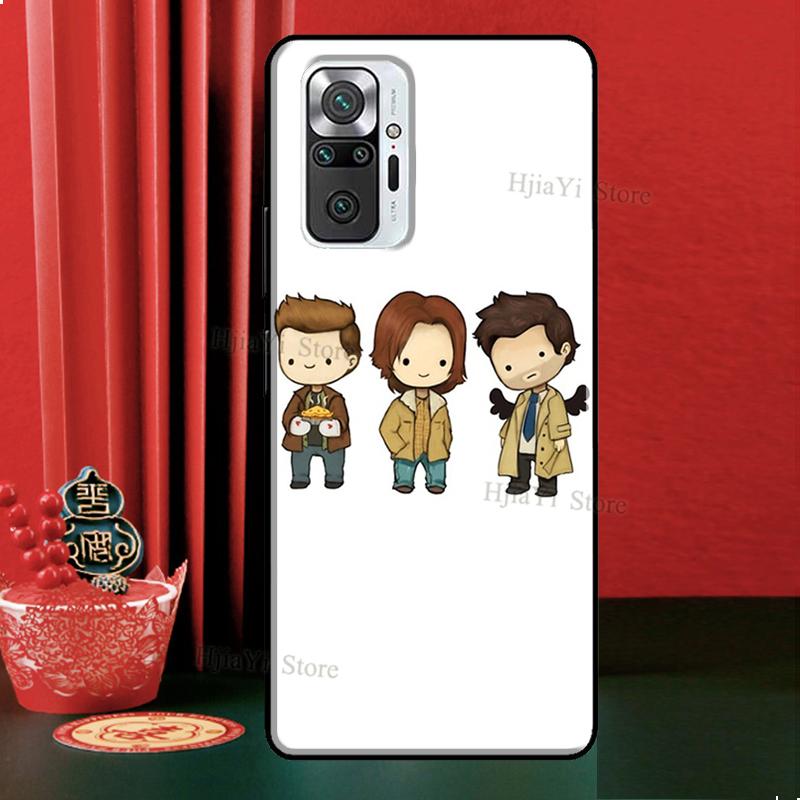 Supernatural Castiel Case For Xiaomi Redmi Note 12 Pro 11 9 8 10 Pro 9S 10S 11S 12S Redmi 12C 9C 10A 10C Cover