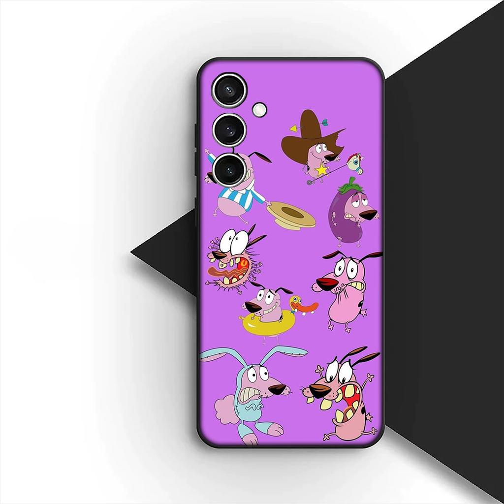 Чехол-постер C-Смелый пес C-Трусливая корова для Xiaomi Redmi Note 14 13 Pro Plus ProPlus 14C A3 Pro+ 14Pro 5G Чехол для телефона