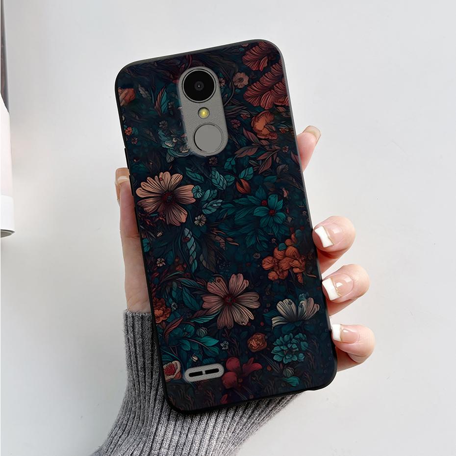 Cute Case For LG K10 2016 Silicone Soft Back Cover For LG K10 2017 Fashion phone Case For LG K 10 Shockproof Protective Bumper