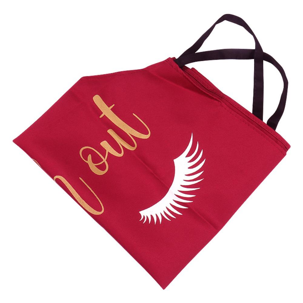 Polyster Cotton Lash Extension Apron Printed Nail Art Apron Reusable Cooking Aprons  Women Girls
