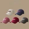 American Baseball Cap Street Fashion Brand Soft Top Baseball Cap Student Hat Pure Cotton Wide Brim Showing Face Little Boys and Girls