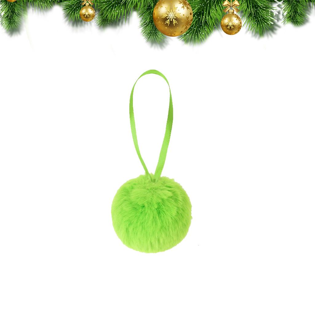 Christmas Decoration Christmas Tree Plush Ball Hanging Decoration Christmas Atmosphere