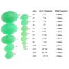 Rigs Oval Treble Hook Fishing Floats Fishing Luminous Balls Fishing Beads Glowing Sink Beads