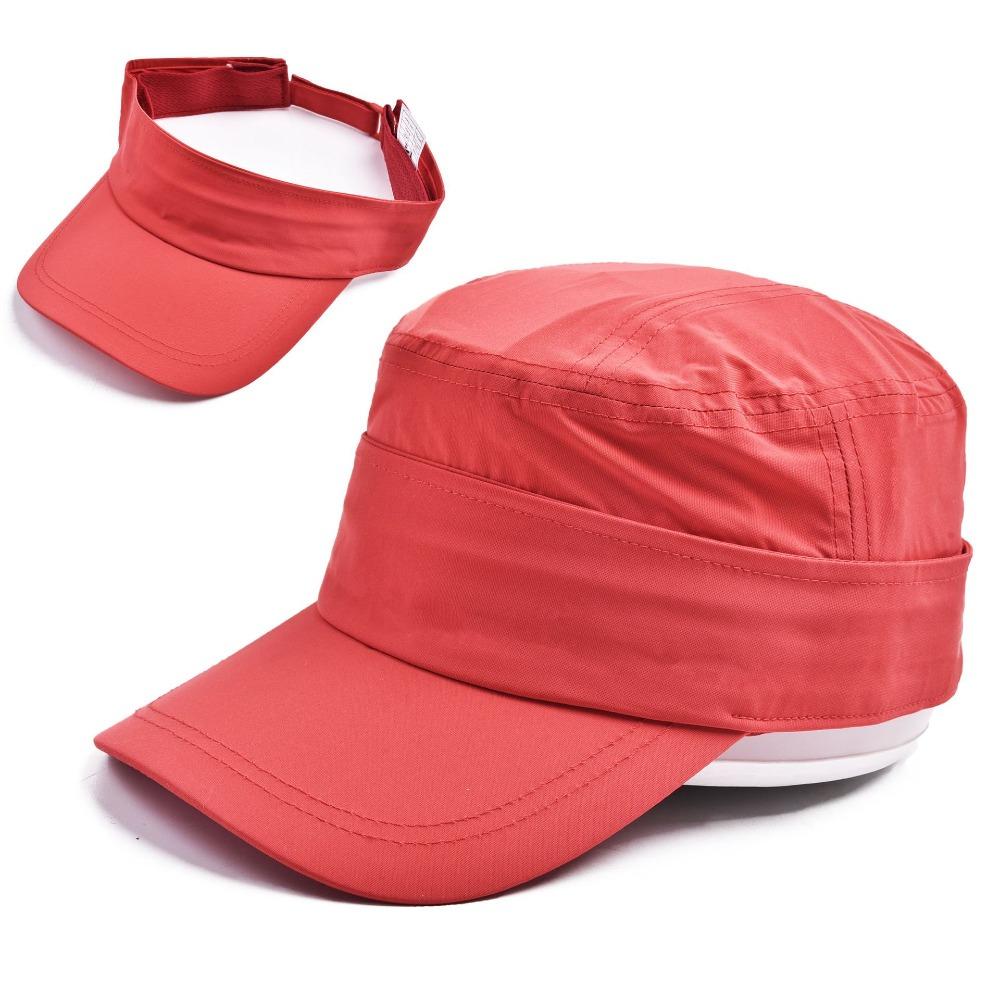 Quick Drying Sun Visor Cap Detachable Dual-use Top Air Cap Casual Baseball Cap  Unisex
