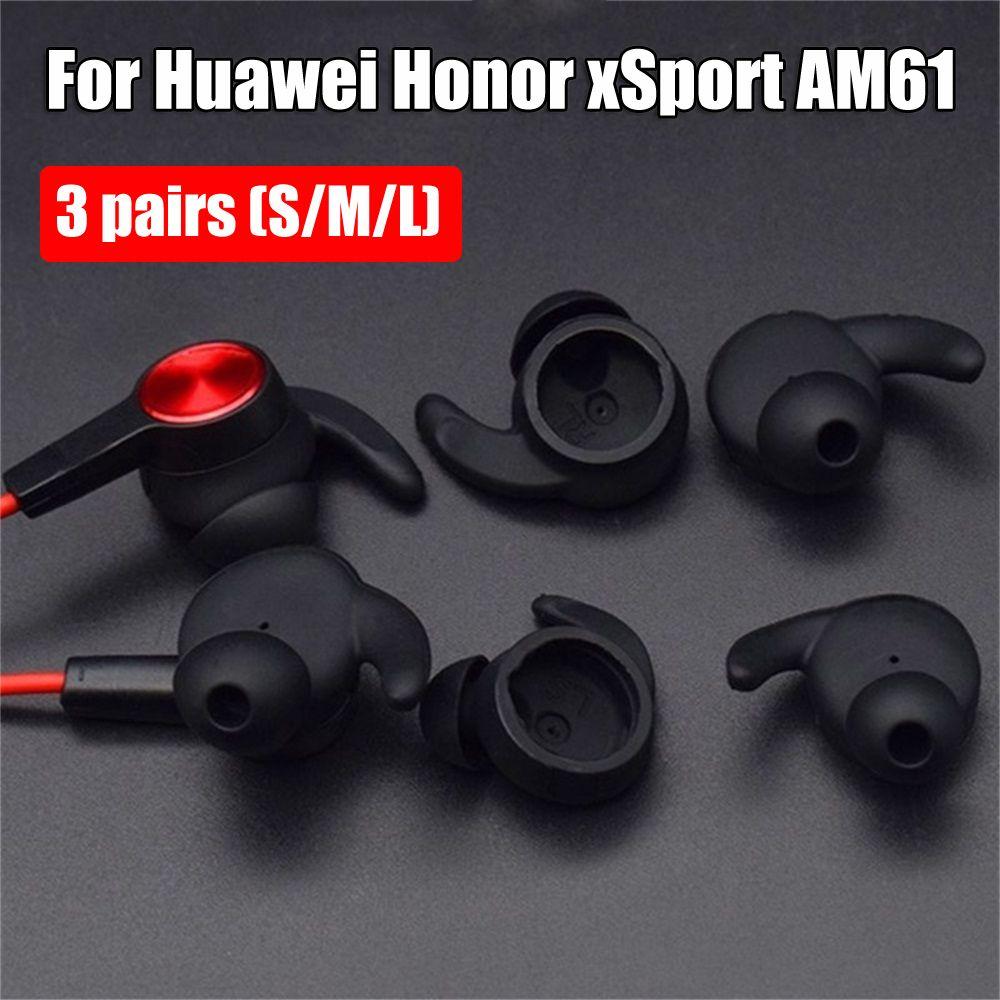 3 Pairs New In-Ear Ear Hook Silicone Earbuds Tips Earphone Cover Eartips