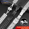 Ремешок из нержавеющей стали Для Casio MTP-1375 EFV-540 500 EFS-S510 EFR-303 Универсальный металлический ремешок для часов 20 мм 22 мм Браслет наручный