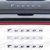 1 шт. ABS 3D Для Tucson Логотип Наклейка на капот автомобиля Буквенный логотип Наклейка на кузов заднего багажника автомобиля Эмблема Аксессуары