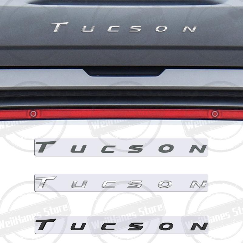 1 шт. ABS 3D Для Tucson Логотип Наклейка на капот автомобиля Буквенный логотип Наклейка на кузов заднего багажника автомобиля Эмблема Аксессуары