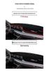 2023 Changan CS35 PLUS Коврик-тент на панель приборов Декоративная защита