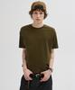 LEIRE Essential Crop T-Shirt [Khaki]