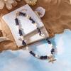 Colorful Starfish Pendant Necklace Niche Design Shell Necklace  Holiday Party