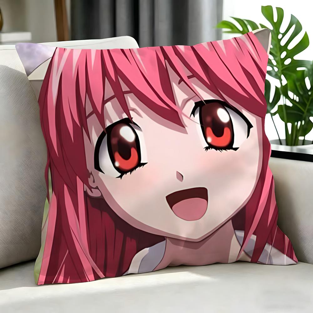 Anime EElfen Lied Cushion Cover Cushion Cover Set Pcs x x x Pillowcase Decorative Sofa Home Decor