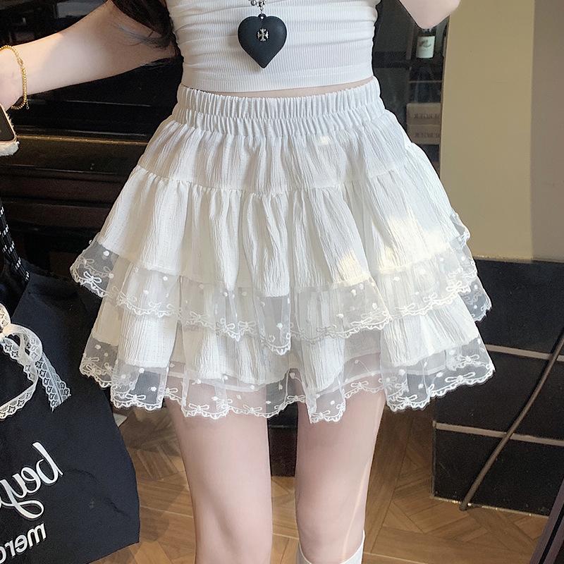 Юбка Весна Женская Новая Короткая Юбка С Завышенной Талией Пышная Юбка Юбка