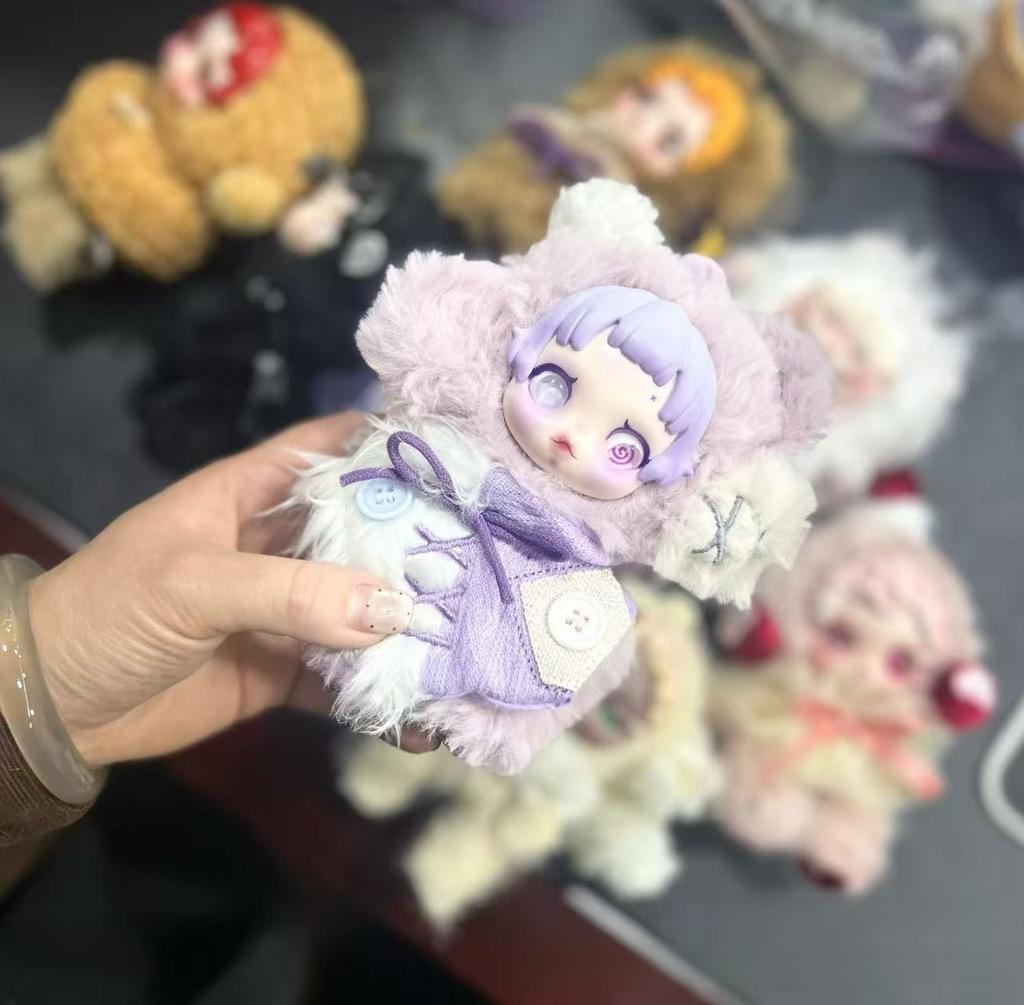 3.0 Серия Бессонные ночи SP Третье поколение Модный винил Плюшевая кукла-подвеска Слепая коробка Подарок