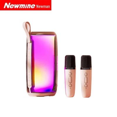 Bluetooth-колонка Newman M18 с двумя микрофонами для караоке, штекер CN (адаптер в комплекте)