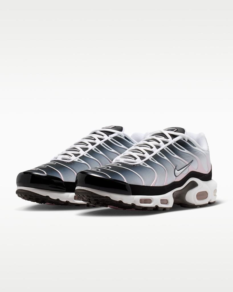 IU7540-001 Nike Air Max Plus Черный Антрацит Розовый Пенопласт Белый (Мужской)