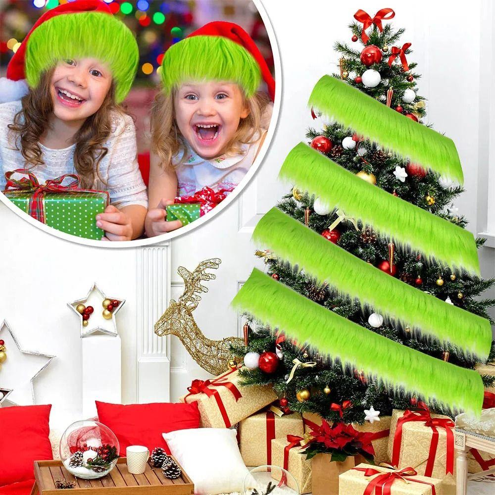 Прочная Лента из Искусственного Меха 1,5 м для DIY Однотонная Ткань для Шитья Одежды Пушистая Отделка Материал для Зимнего Костюма Домашний Декор