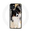 Case - Japanese Spaniel - Iphone 12 Pro Max - Soft - Black - Blonde