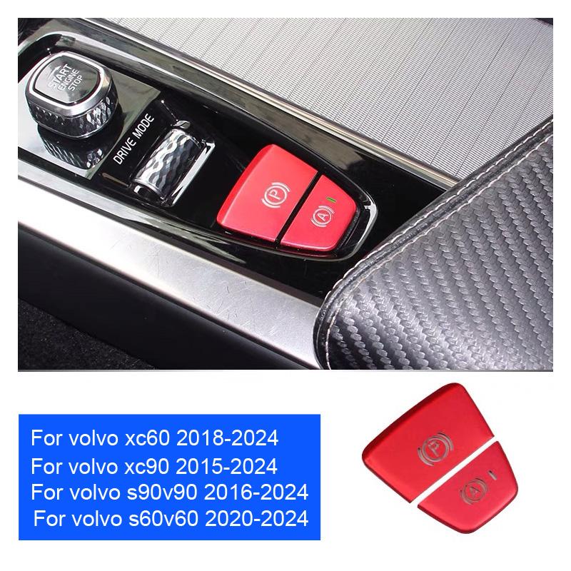 Для volvo XC60 XC90 S90 V90 V60 S60 Накладка с кнопкой старт и ручником, декоративные принадлежности