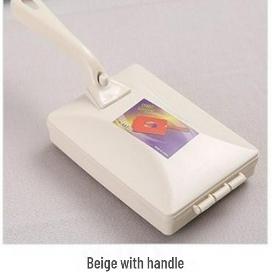 Large Long-Handle Dusting & Lint Roller Brush: Hair Remover & Carpet Sweeper for Home Cleaning (Beds, Sofas)