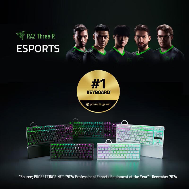 Аналоговая оптическая игровая клавиатура Razer Huntsman V3 Pro TKL