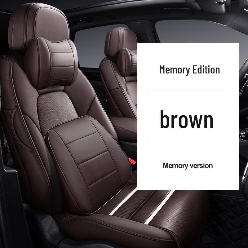 Кожаные чехлы на сиденья Mercedes-Benz C/E/GLC/A-Class – Полный охват, Всесезонная подушка