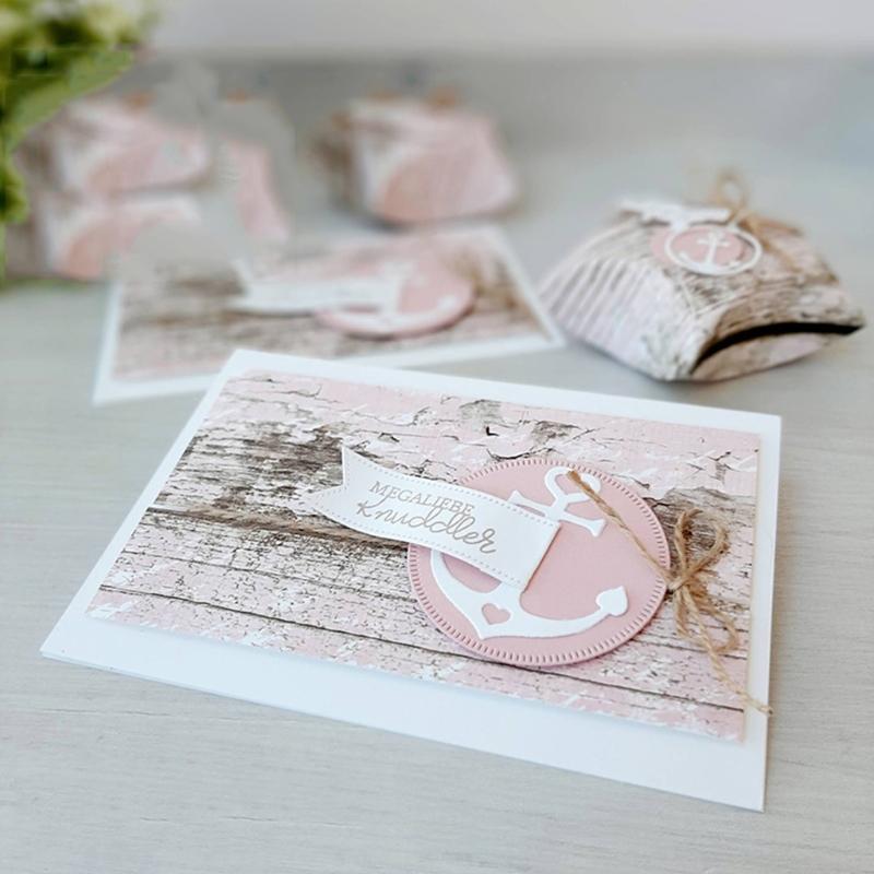 Морские якоря, резка металла, высечки, тиснение, бумажная карта, ремесленная бирка, дизайн, скрапбукинг для поделок своими руками