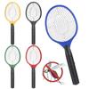 5 Colors Electric Fly Insect Racket Plastic Zapper Killer Electronic Mosquito Racket Outdoor