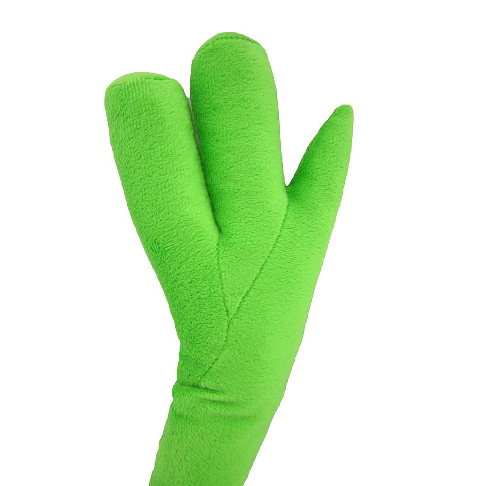 Brdwn Vocal Green Chinese onion 40cm/16'' short Plush Dools Cosplay Prop