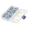 110Pcs Self Drilling Screw Hex Washer Head M4.2 6 Sizes Fastener Assortment Set Kit