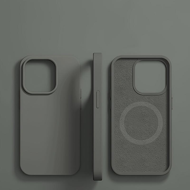 al Magnetic Phone Case For For Iphone 17 16 1 14 13 Pro Max 17Pro Liquid Silicone Cases For For Iphone17 1 Pro Max Soft Cover