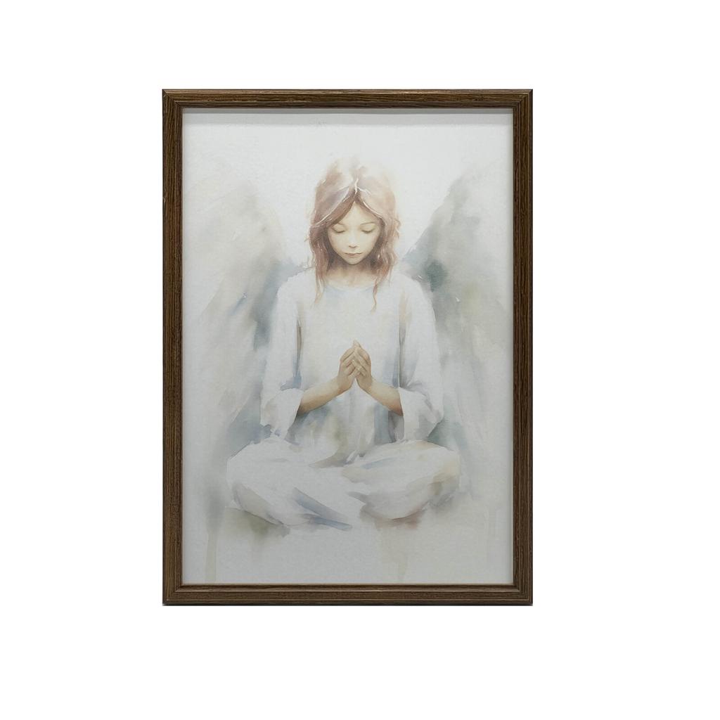 Delikatny Anioł Delikatny Anioł, 50X70 Cm, Bez Ramy, Płótno Premium Na Blejtramie