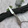 MKC Pocket Tactical Pocket Knife 440c Steel Nylon Rope Handle Outdoor Camping Survival EDC Carving Knife Window Breaker