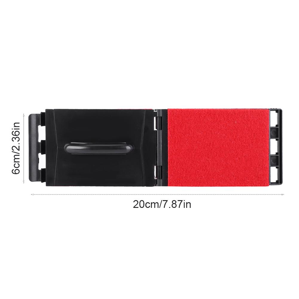 Прочный скребок для чистки струн бас-гитары, инструмент для чистки и ухода, аксессуар для инструмента, красный
