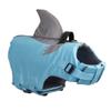 BXX Dog Shark Fin Reflective Life Jacket High Buoyancy Anti Drown Swim Vest With Rescue Handle For Pool Beach Water Play