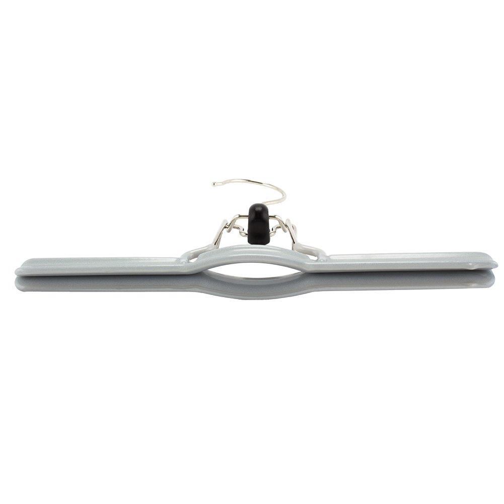 Mawa Hanger Mat 26cm MAWAmat Trouser Hanger for Pants and Skirts 130015000 Silver mawa hanger bulk purchase storage functional closet [MAWA] 5-Pack
