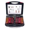 2PCS 12V 24V Wireless Magnetic LED Truck Tail Light Trailer Rear Signal Warning Brake Light Lamp Bus Caravans Campers Lorry