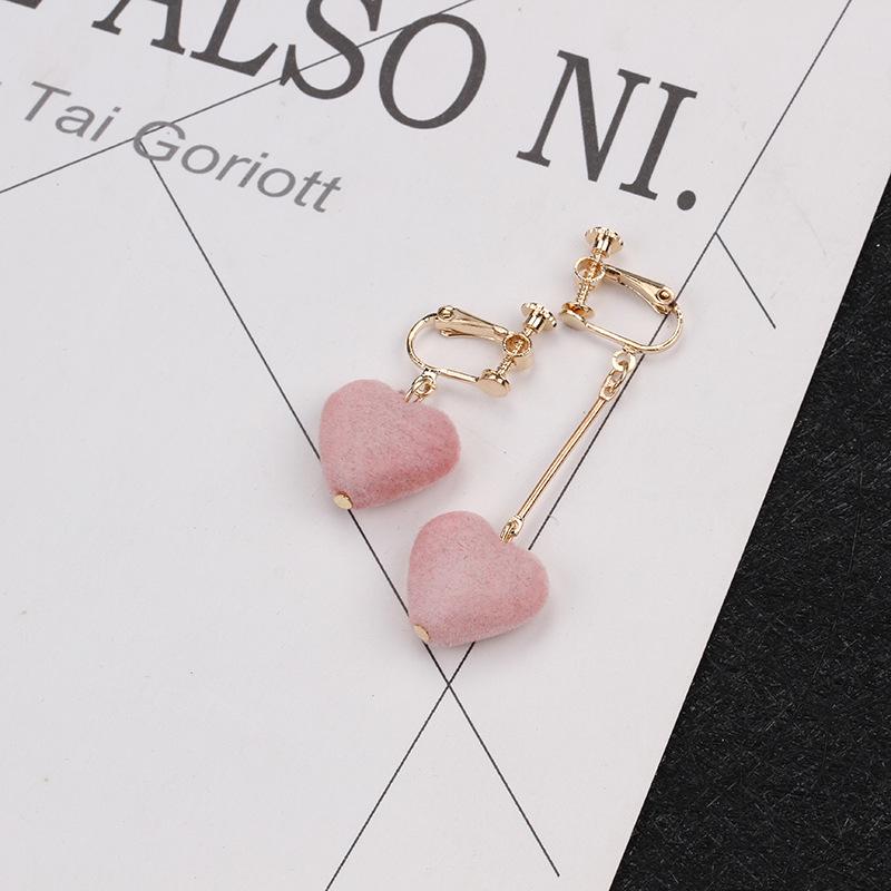 Асимметричные серьги-клипсы Velvet Love с жемчугом для женщин — пирсинг не требуется