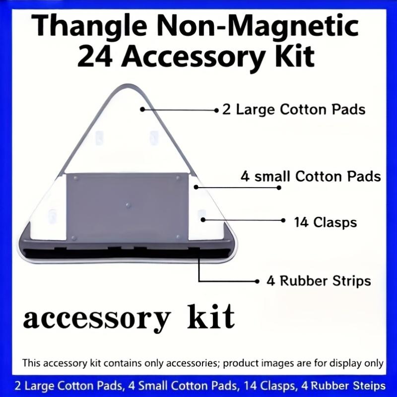 Магнитный двусторонний набор аксессуаров для чистки окон | Универсальный для стекла 3-10 мм, Не требует питания, Портативный дизайн, Для высотных жилых зданий